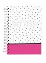 Graphique de France - Hard Bound Journal: Get Busy Dots - Hardcover-Notizbuch mit stabiler Ringbindung: Geb' dir Mühe Punkte
