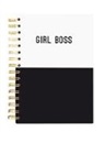 Graphique de France - Hard Bound Journal: Girl Boss Mono - Hardcover-Notizbuch mit stabiler Ringbindung: Girl Boss