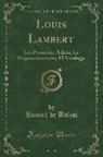 Honoré de Balzac - Louis Lambert