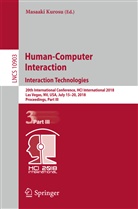 Masaak Kurosu, Masaaki Kurosu - Human-Computer Interaction. Interaction Technologies