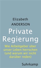 Elizabeth Anderson - Private Regierung