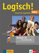 Ekaterini Karamichali - Logisch! Neu - Deutsch für Jugendliche - B1: Logisch! Neu - Testheft B1 mit 2 Audio-CDs