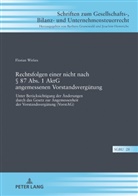 Florian Wirkes - Rechtsfolgen einer nicht nach 87 Abs. 1 AktG angemessenen Vorstandsvergütung