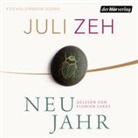 Juli Zeh, Florian Lukas - Neujahr, 4 Audio-CDs (Audio book)