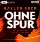 Haylen Beck, Shenja Lacher - Ohne Spur, 1 Audio-CD, 1 MP3 (Hörbuch)