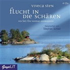 Viveca Sten, Stephan Schad - Flucht in die Schären, 4 Audio-CDs (Audiolibro)