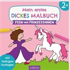Corina Beurenmeister - Mein erstes dickes Malbuch ab 2 - Feen und Prinzessinnen
