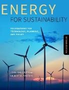 Gilbert M Masters (Stanford University USA), Gilbert M Masters, Gilbert M. Masters, John Randolph, John Masters Randolph, John/ Masters Randolph... - Energy for Sustainability, Second Edition