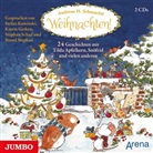 Andreas H. Schmachtl - Weihnachten! 24 Geschichten mit Tilda Apfelkern, Snöfrid und vielen anderen, 3 Audio-CDs (Livre audio)