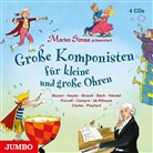 Marko Simsa - Große Komponisten für kleine und große Ohren, 4 Audio-CDs (Audio book)