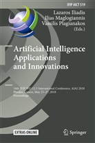 Lazaros Iliadis, Ilia Maglogiannis, Ilias Maglogiannis, Vassilis Plagianakos - Artificial Intelligence Applications and Innovations