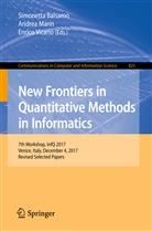 Simonetta Balsamo, Andre Marin, Andrea Marin, Enrico Vicario - New Frontiers in Quantitative Methods in Informatics