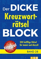 Der dicke Kreuzworträtsel-Block. Bd. 28