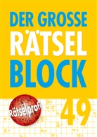 Der große Rätselblock. Bd. 49