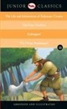 Daniel Defoe - Junior Classic - Book 16 (The Life and Adventures of Robinson Crusoe, The Time Machine, Kidnapped, The Three Musketeers) (Junior Classics)