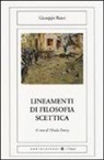 Giuseppe Rensi, N. Emery - Lineamenti di filosofia scettica