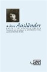 Rose Auslander, Rose Ausländer - While I Am Drawing Breath