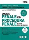 Virgilio Feroci, Santo Ferrari, Luigi Franchi, G. Ferrari - Codice penale e di procedura penale e leggi complementari 2018