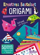Anto Poitier, Anton Poitier, Ben Potter, Ben Potter - Kreatives Bastelset: Origami: Set mit 50 Faltbögen, Anleitungsbuch und Falzhilfe