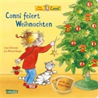 Liane Schneider, Eva Wenzel-Bürger - Conni-Pappbilderbuch: Conni feiert Weihnachten (mit Klappen)