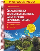 MARCO POLO Reiseatlas Tschechische Republik 1:200.000. Ceska Republika / Czech Republic / République Tchèque