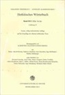 Hethitisches Wörterbuch - Bd. 3 H: Hethitisches Wörterbuch Bd. 3 H: Lieferung 21
