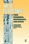 Michael Opp Hechter, OPP, Karl-Dieter Opp, Michael Hechter, Karl-Dieter Opp, Reinhard Wippler - Social Institutions
