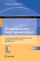 Constantin Stephanidis, Constantine Stephanidis - HCI International 2018 - Posters' Extended Abstracts