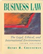 Henry R. Cheeseman - Business Law & Total Law CD-ROM, Pkg
