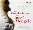 Olivier Guez, Burghart Klaußner - Das Verschwinden des Josef Mengele, 5 Audio-CDs (Audio book)
