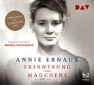 Annie Ernaux, Maren Kroymann - Erinnerung eines Mädchens, 4 Audio-CDs (Hörbuch)