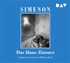Georges Simenon, Wolfram Koch - Das blaue Zimmer, 4 Audio-CDs (Livre audio)