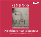 Georges Simenon, Sebastian Rudolph - Der Schnee war schmutzig, 6 Audio-CDs (Livre audio)