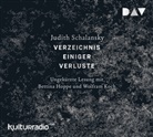 Judith Schalansky, Thomas Bading, Bettina Hoppe, Wolfram Koch - Verzeichnis einiger Verluste. Erzählungen, 6 Audio-CDs (Hörbuch)