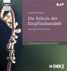 Gustave Flaubert, Peter Lieck - Die Schule der Empfindsamkeit, 1 Audio-CD, 1 MP3 (Audio book)
