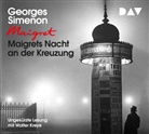 Georges Simenon, Walter Kreye - Maigrets Nacht an der Kreuzung, 3 Audio-CDs (Hörbuch)