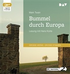 Mark Twain, Hans Korte - Bummel durch Europa, 1 Audio-CD, 1 MP3 (Hörbuch)