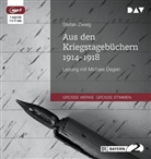 Stefan Zweig, Michael Degen - Aus den Kriegstagebüchern 1914-1918, 1 Audio-CD, 1 MP3 (Audio book)