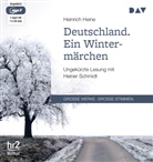 Heinrich Heine, Heiner Schmidt - Deutschland. Ein Wintermärchen, 1 Audio-CD, 1 MP3 (Audio book)
