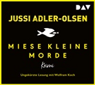 Jussi Adler-Olsen, Wolfram Koch - Miese kleine Morde. Crime Story, 2 Audio-CDs (Hörbuch)