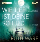 Ruth Ware, Julia Nachtmann - Wie tief ist deine Schuld, 1 Audio-CD, 1 MP3 (Hörbuch)
