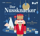 Peter Tschaikowski, Peter I. Tschaikowski, Christian Brückner, u.v.a. - Der Nussknacker, 1 Audio-CD (Hörbuch)