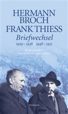 Herman Broch, Hermann Broch, Frank Thiess, Paul M. Lützeler, Paul Michael Lützeler, Pau Michael Lützeler... - Briefwechsel