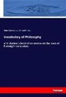 Henr Calderwood, Henry Calderwood, William Fleming - Vocabulary of Philosophy