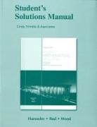 Ernest Haeussler, Ernest F Haeussler, Ernest F. Haeussler, Richard Paul, Richard S. Paul, Richard Wood... - Student Solutions Manual for Introductory Mathematical Analysis for Business, Economics, and the Life and Social Sciences