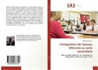 Rachid Aouahchi - L'intégration de l'oeuvre littéraire au cycle secondaire
