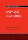 SZAB ZOLT N GENDLE, Zolt¿Gendler Szab¿, Zoltan Gendler Szabo, Zoltan Gendler (Yale University Szabo, Zoltán Gendler Szabó, Richmond H. Thomason... - Philosophy of Language
