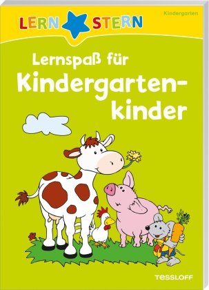 Antje Flad, Antje Flad - LERNSTERN Lernspaß für Kindergartenkinder - Rätseln, spielen, lernen!