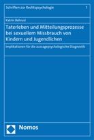 Katrin Behruzi - Taterleben und Mitteilungsprozesse bei sexuellem Missbrauch von Kindern und Jugendlichen