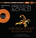 Lincoln Child, Douglas Preston, Detlef Bierstedt - Headhunt - Feldzug der Rache, 2 Audio-CD, 2 MP3 (Audio book)